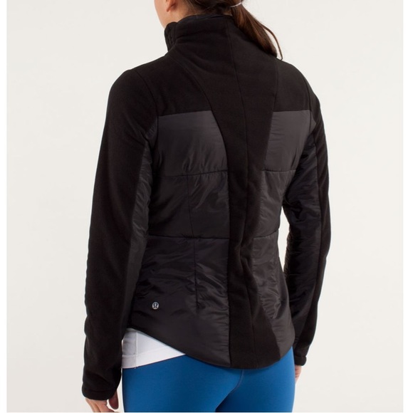 LULULEMON Black St Moritz Jacket. Size: 8 - Picture 2 of 9